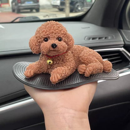 New car ornament -squishy puppy