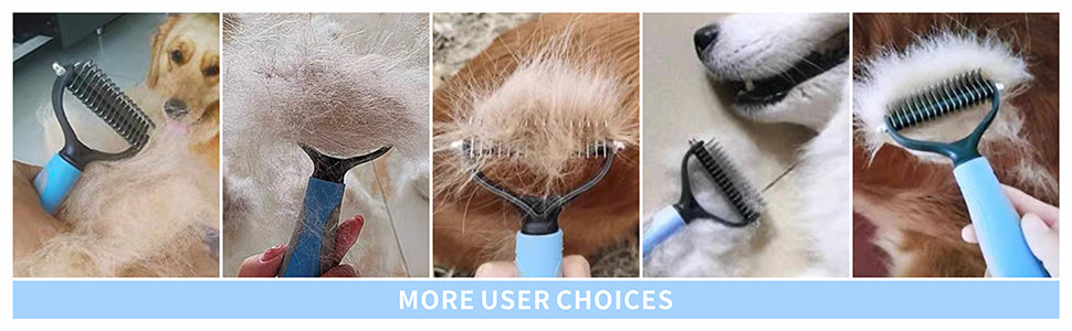 Pet hair removal brush