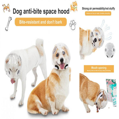 Anti-bite dog protective Head  cover