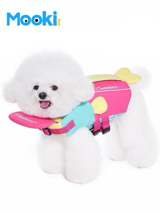 Dog life jacket_ Dog swimming coat
