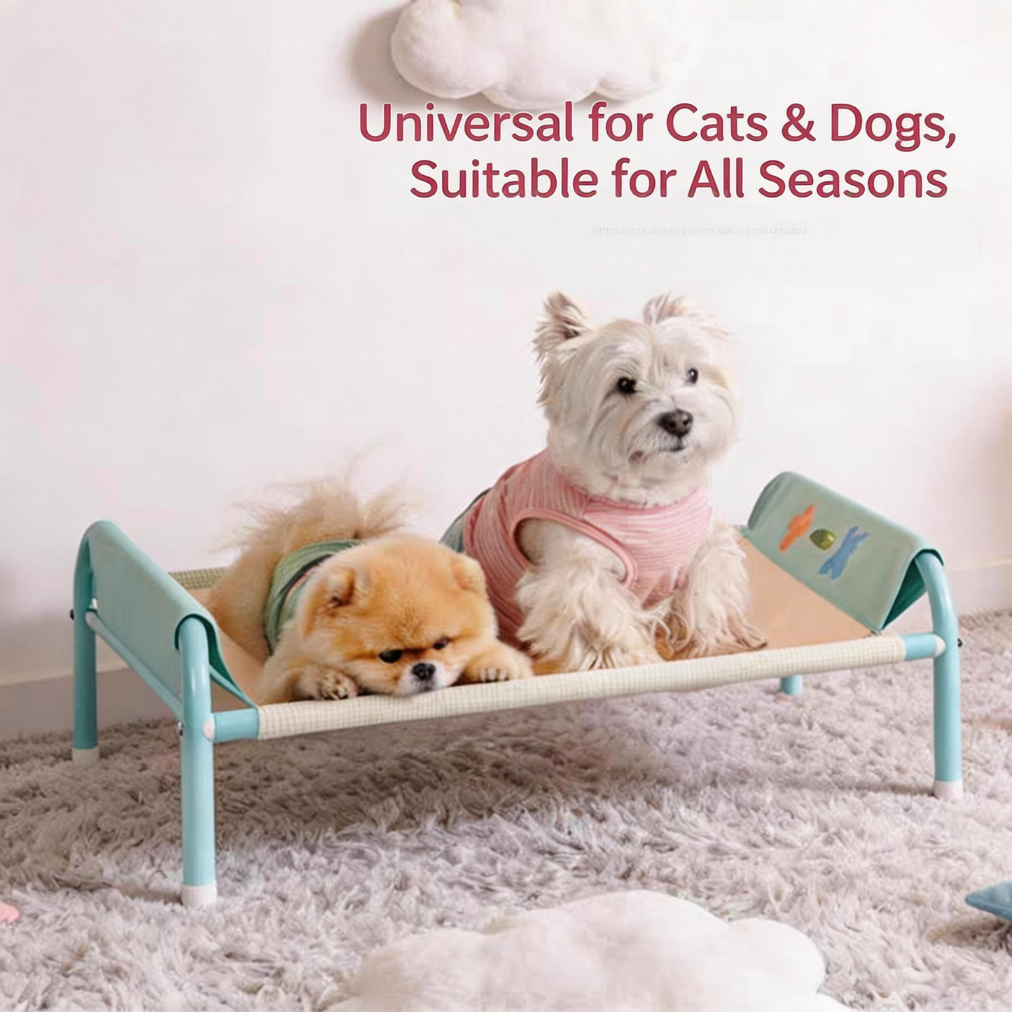 Dog cot for all seasons