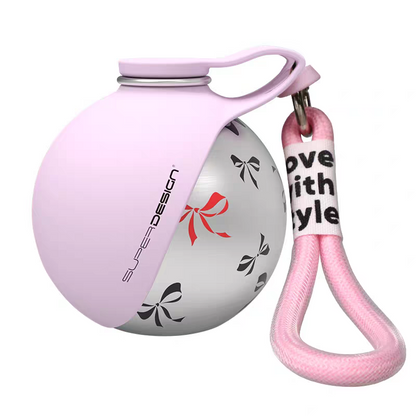 Spherical pet water bottle