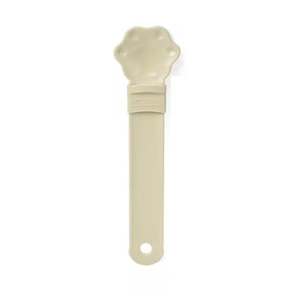 Cat chocolate spoon