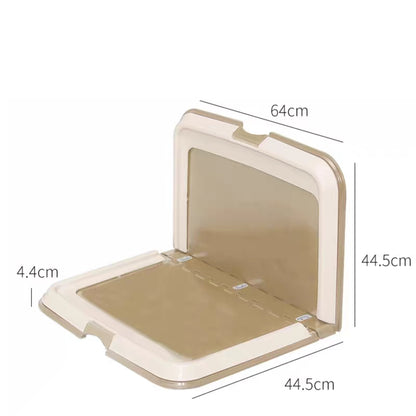 Foldable Dog Toilet Tray + Pads