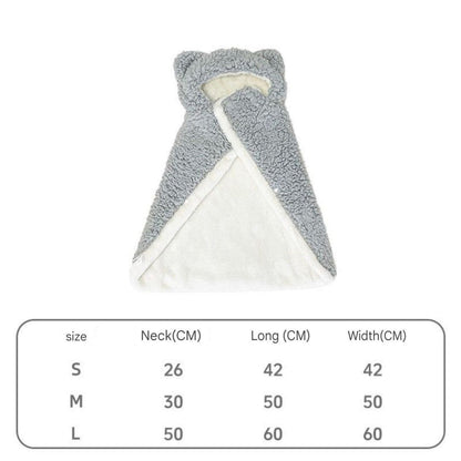 Dog cape blanket