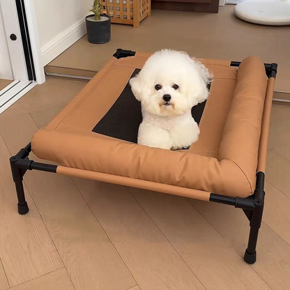 Pet high leg cot