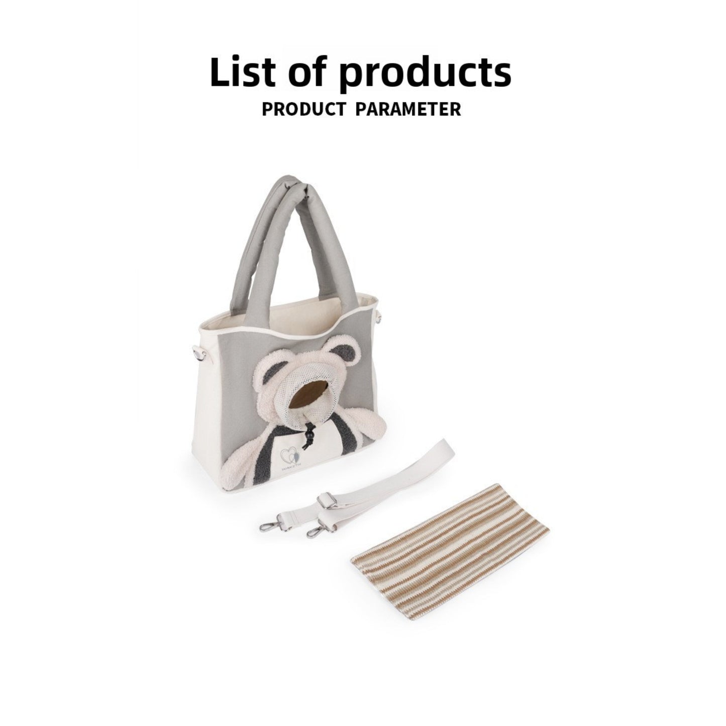 Pet carrier bag