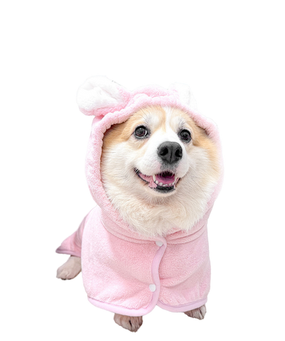 New Quick Drying Pet Bathrobe Towel