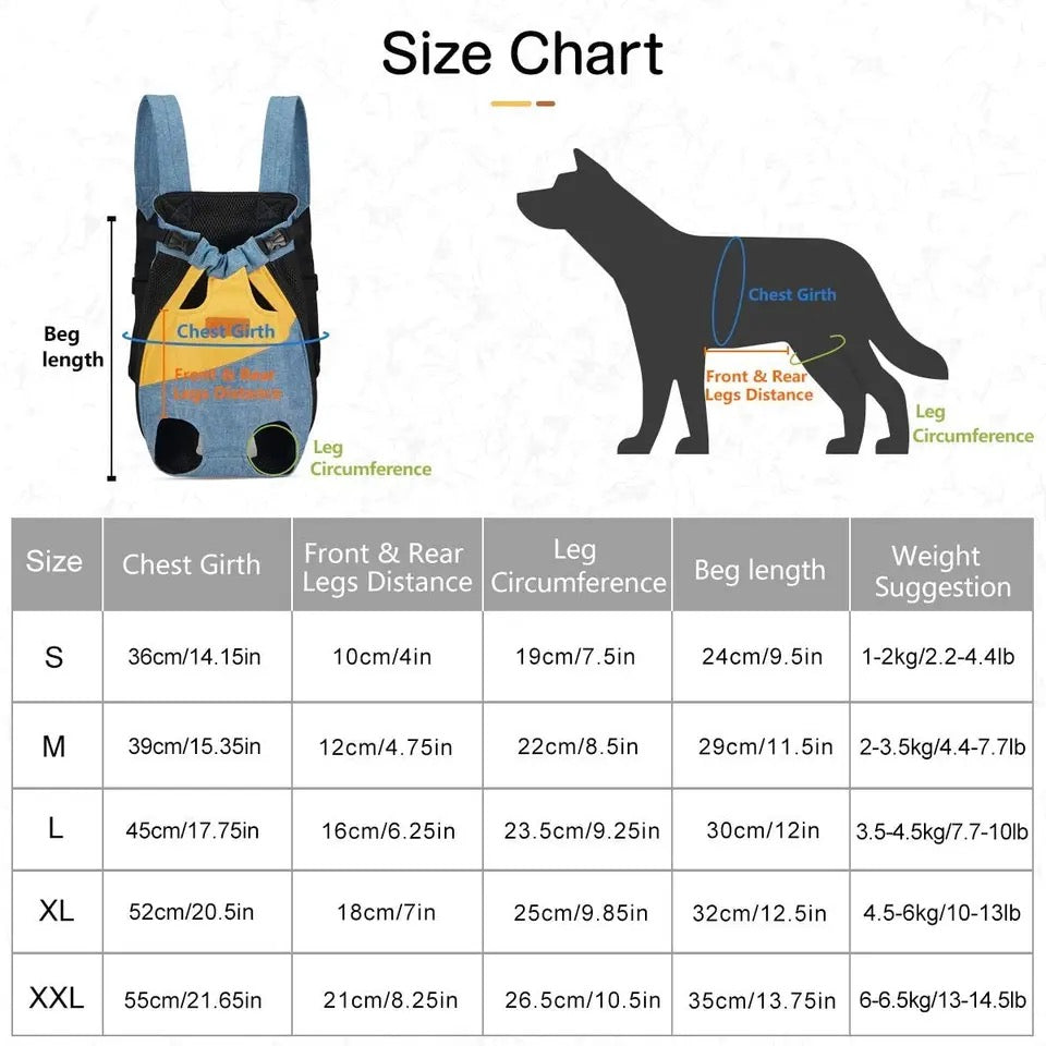 Pet handle backpack