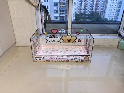 DIY Acrylic Dog Toilet
