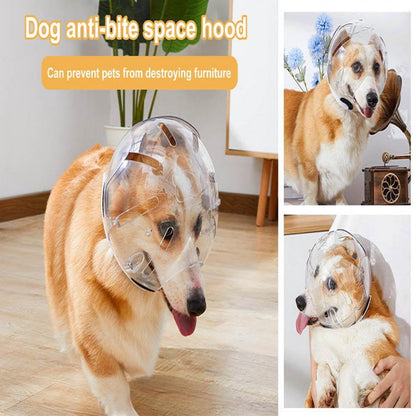 Anti-bite dog protective Head  cover