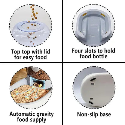 Large capacity food dispenser