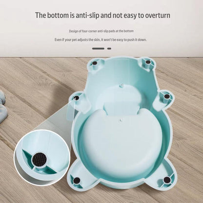 Pet self feeding toy