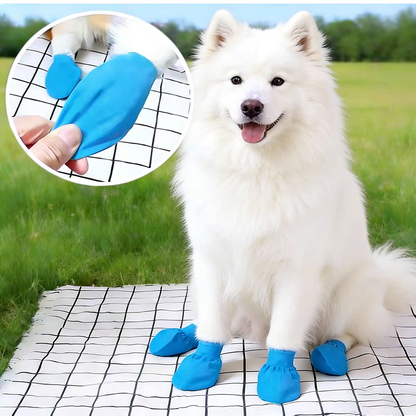 Dog paw cover ballon _ rain , snow boots
