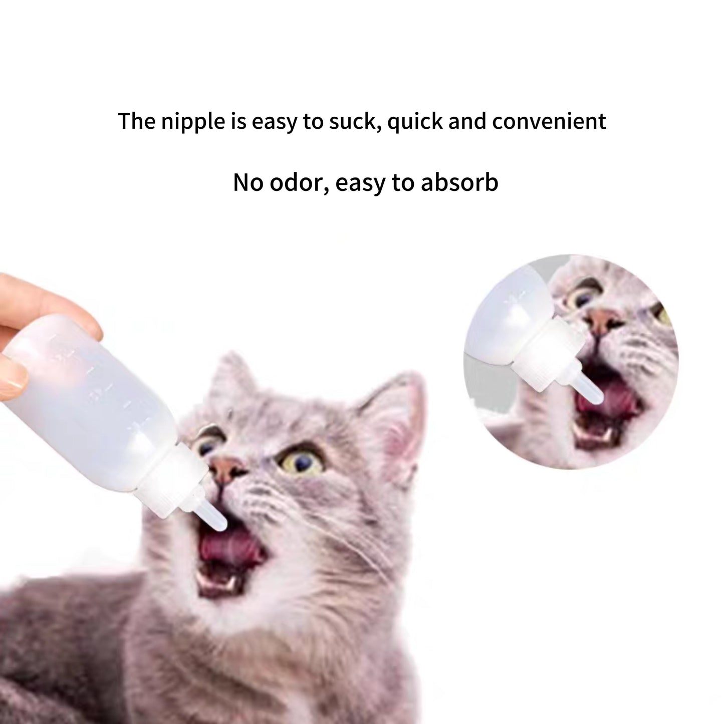 Pet milk bottle