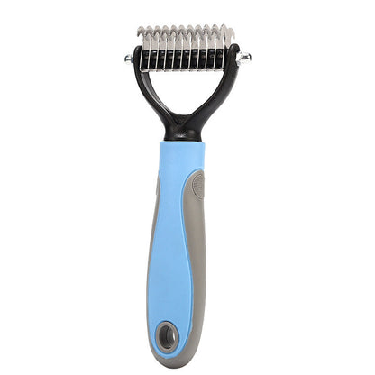 Pet hair removal brush