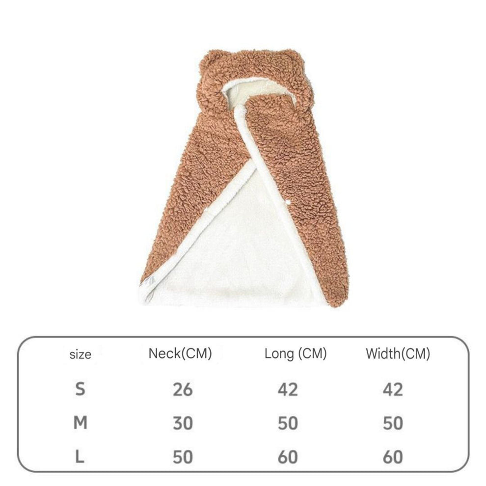 Dog cape blanket