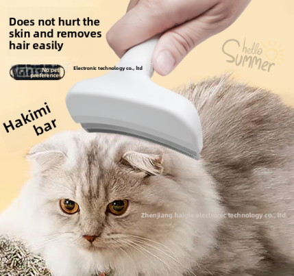 Pet hair comb