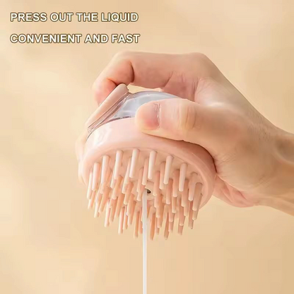 Gentle massage bath brush