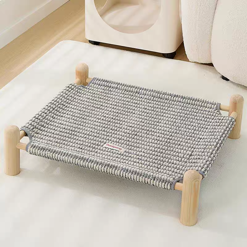 Pet wooden bed