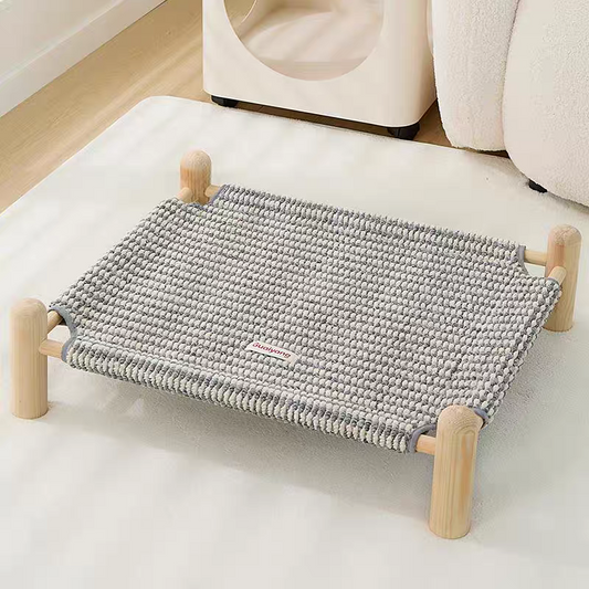 Pet wooden bed