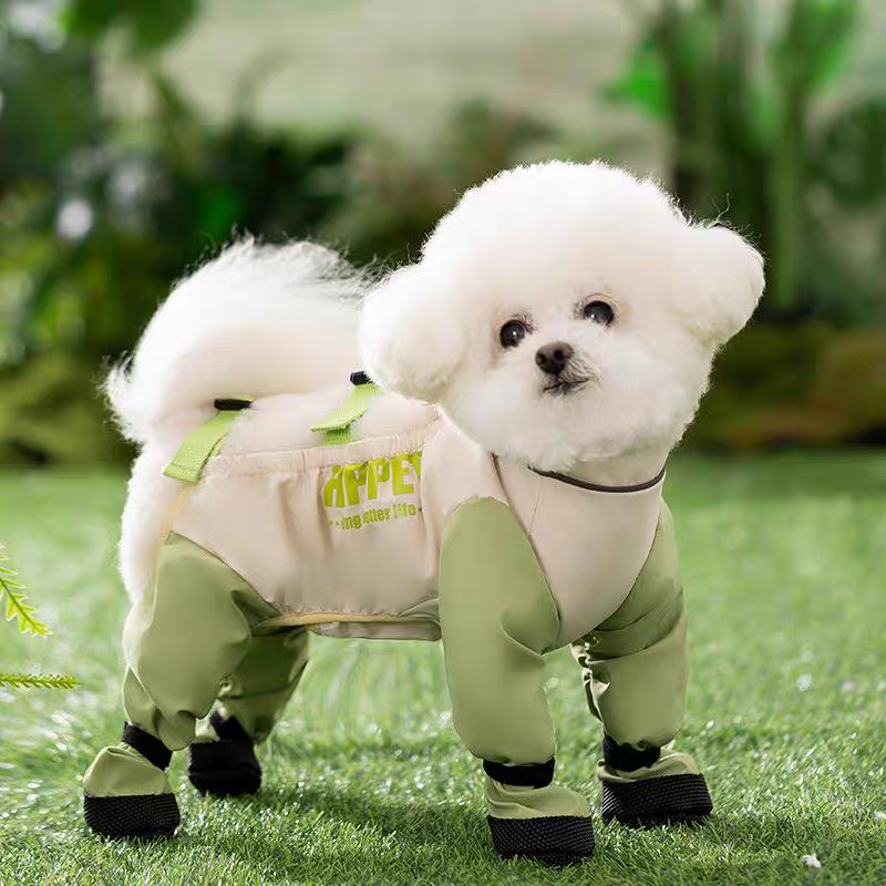 Spring/Summer Footed Dustproof Pants