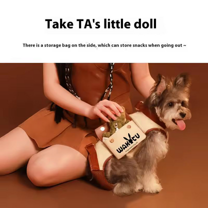 Pet carrier shoulder bag