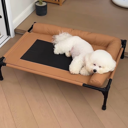 Pet high leg cot