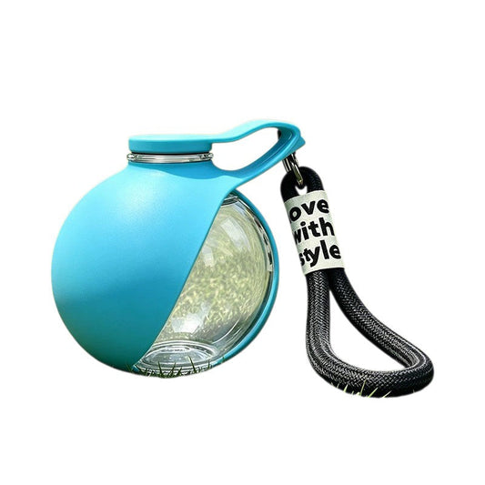 Spherical pet water bottle