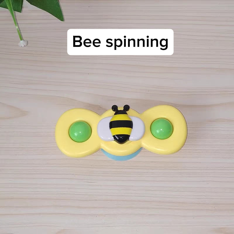 Cat spinning interactive toy