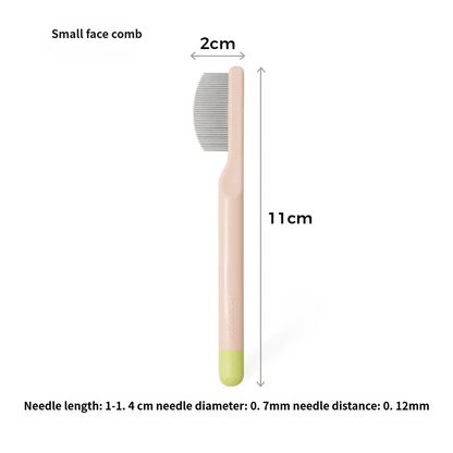 Pet face grooming comb