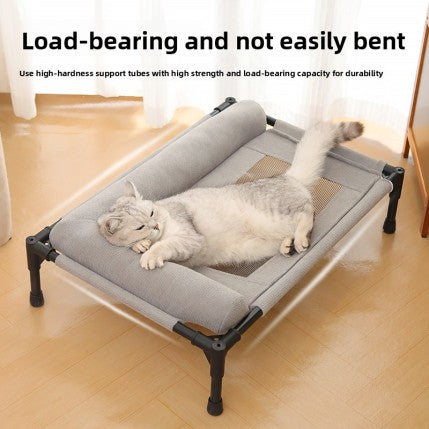 Pet high leg cot