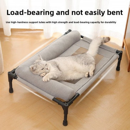 Pet high leg cot