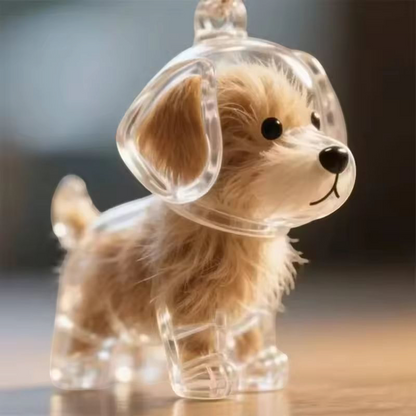 Dog Hair Storage Pendant Keychain
