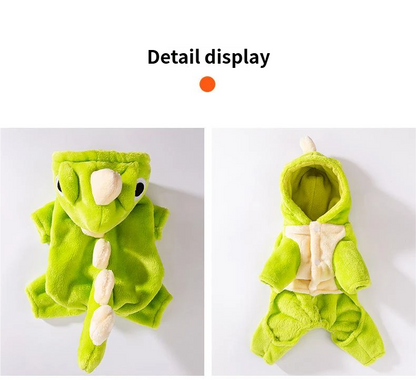 Cat dinosaur hoodie